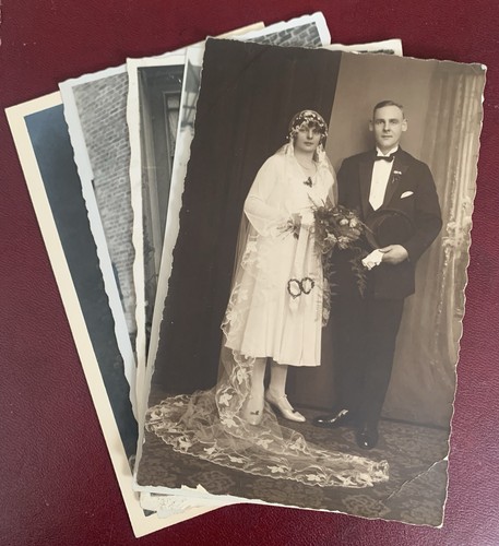Vintage foto postkarte - foto,