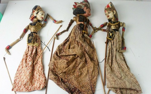 Indonesische figuren f - 3x,