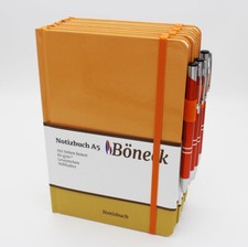 Notizbuch A5 liniert Gummiband