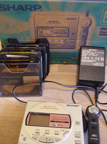 Sharp mt20 minidisk - sharp, md-mt20
