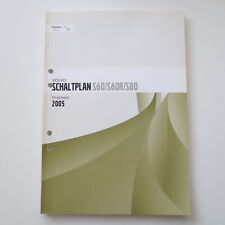 Werkstatthandbuch Volvo S60 S60R S80 Modelljahr 2005 Elektrische Schaltpläne 