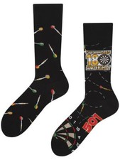 Socken TODO Colours Lustige Socken mit Dartscheibe Bunte Socken