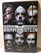 Blechschild/ Musik/ Gruppe/  Schild/ Deko/ Partyraum/ Ra..stein