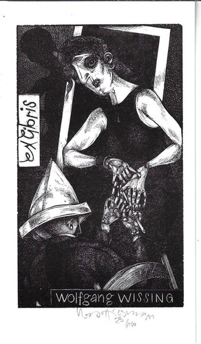 Karl georg hirsch - hirsch:, exlibris