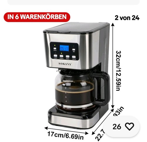 Kaffeemaschine filterkaffee - kaffeemaschine,