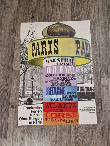 Paris plakat 70er jahre - plakat,