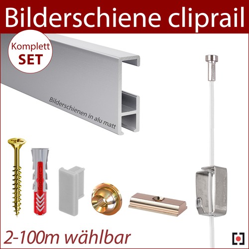 Bilderschiene alu matt - , |