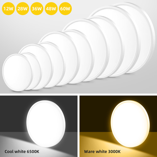 Led deckenleuchte rund - led,