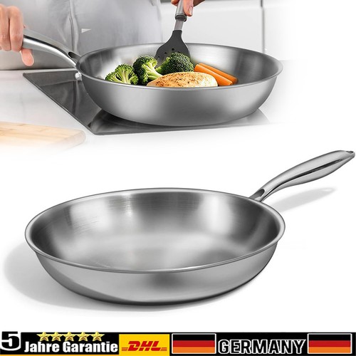 Edelstahlpfanne 28cm - , –