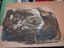 Die Möwe mit einem Bein