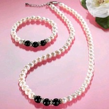 Echte Süßwasser Perlenkette