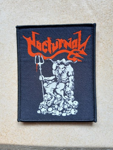 Nocturnal woven patch neu - woven,