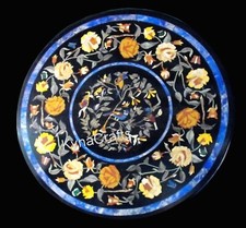 Runde Schwarze Marmor