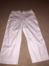 weiße Jeans * Capri * Hose *