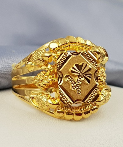 Eleganter goldring 22k - eleganter,