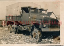 H599 Foto Lastkraftwagen G5 LKW mit Wappen Emblem G Grenzpolizei SBZ KVP truck