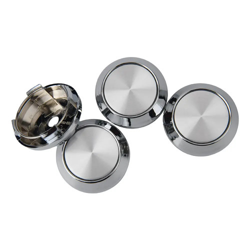 64mm silber nabendeckel - silber,
