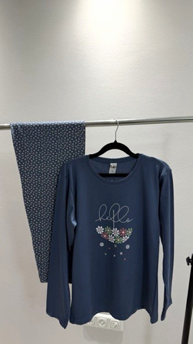 Suda damen pyjama teilig 2xl - pyjama, 2-teilig