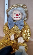 Sammlerpuppe Clown