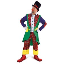 Herren-Kostüm Clown Pipo - Verschiedene Größen (M-XXL) Clownskostüm Karneval