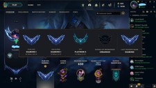 League of Legends LoL Diamond 1 Soloq/flex Account  LVL 717 234 Skins 