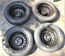 4x Felgen + Reifen Nissan Micra III (K12) Sommer,Bridgestone B391,165/70 R14,81T