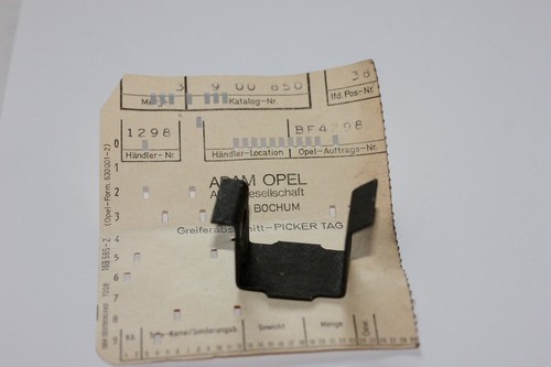 Opel sicherungsblech lenkung - opel,