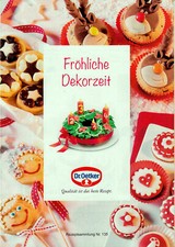 Weihnachten Dr.Oetker " Fröhliche Dekorzeit " neue Backrezepte #135