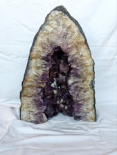 AMETHYST DRUSE KRISTALL EDELSTEIN ACHAT GEODE BERGKRISTALL QUARZ