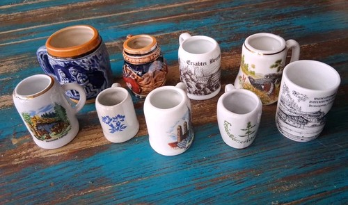 Schnaps becher mini krüge - schnaps,