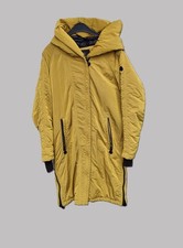 Greenstone Damen-Wintermantel Delilah,  senfgelb-goldgelb, Gr 38, oversized