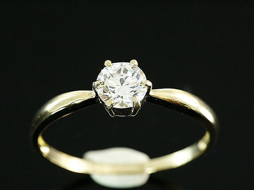 333 gold ring - gold, mit