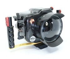 Unterwassergehäuse, hochwertig, für Nikon D700, „BS Kinetics“, incl. 5 Ports