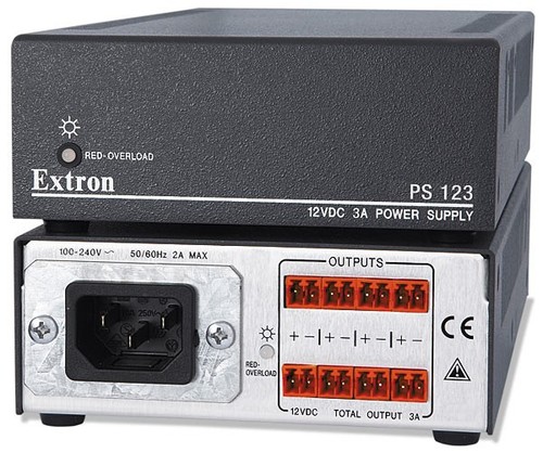 Extron 123 netzteil vdc - netzteil, 12