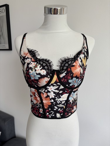 Bustier crop top spitze - bustier,