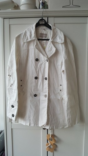 Jacke cabanjacke weiss leicht - weiss,