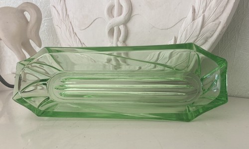 Art déco glas schale england - déco,