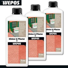 Wepos 3 x 1 l Klinker & Pflaster Öl
