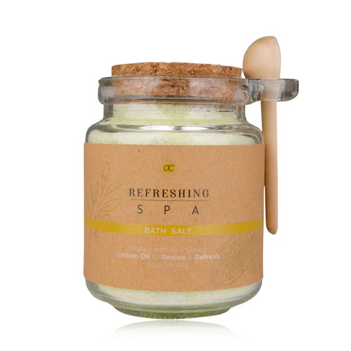 Badesalz glas lemon - im,