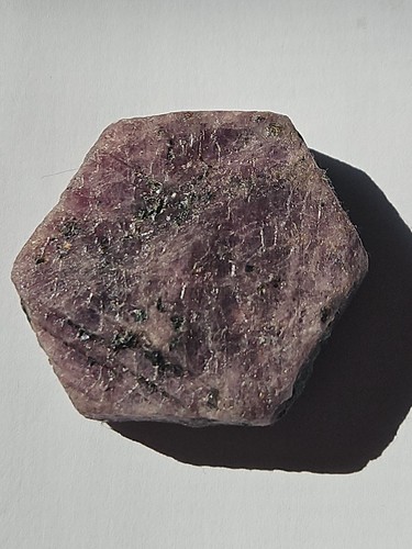 Mineralien rubin kristall in - mineralien.,