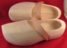 Holzschuhe Riemen mit