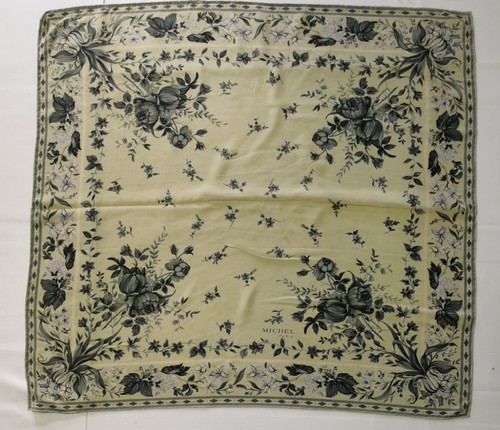 Michel paris vtg silk - vtg, scarf