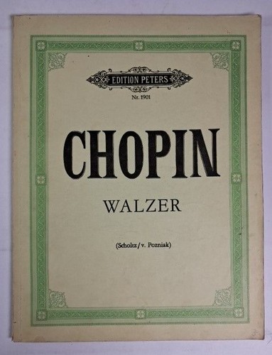 Noten walzer frederic - noten:,