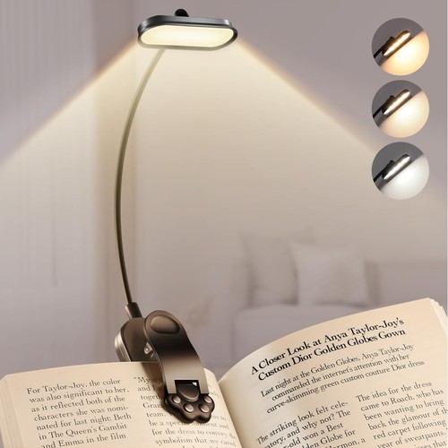 Wiederaufladbare klemmlampe - wiederaufladbare,