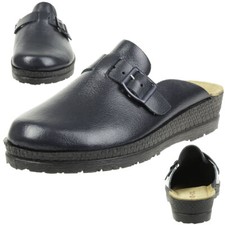 Rohde Neustadt d Clogs Damen Hausschuhe Schuhe 1447 blau