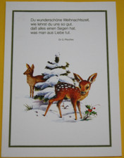 Postkarte. Kleines Gedicht zu Weihnachten von G. Plischke Nicht beschr. (10.038)