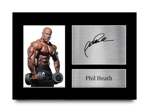 Phil heath signed - signed, a4