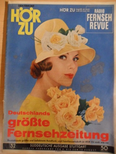 Hörzu 1961 stuttgart tv - 1961,