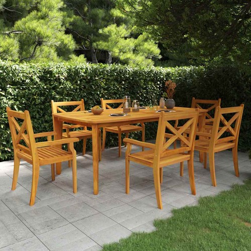 Gartentisch massivholz akazie - gartentisch,