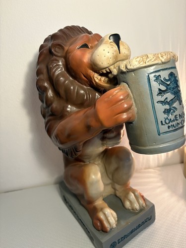 Vintage löwenbräu figur - vintage,